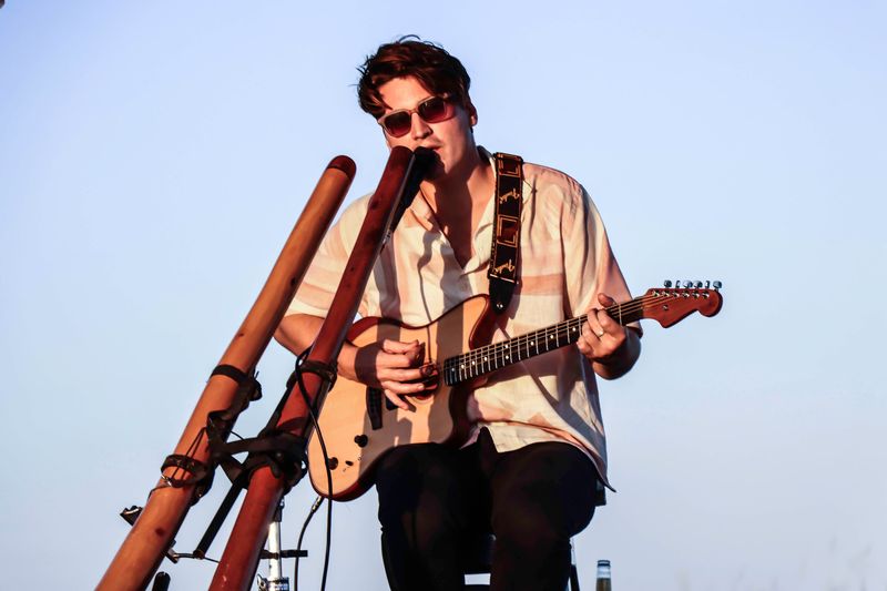 Live music — stage portrait