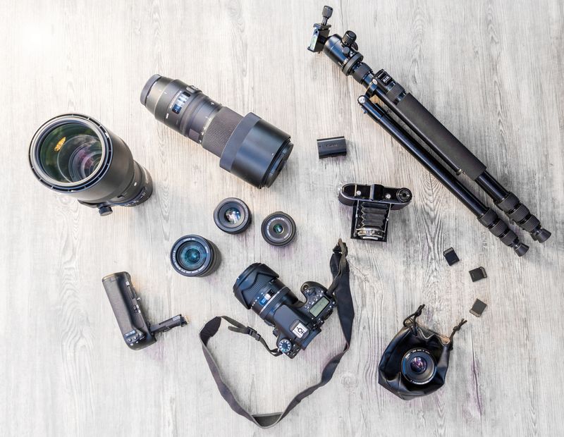 The kit — behind the work