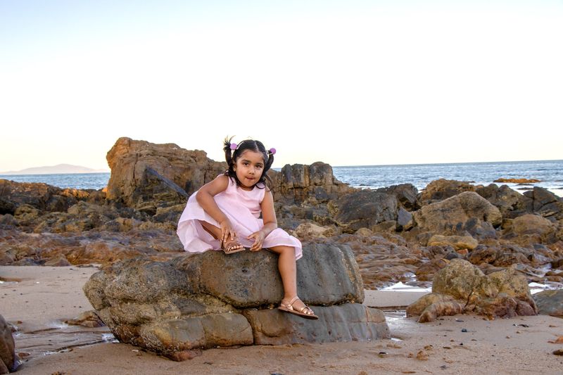 Child portrait — dusk